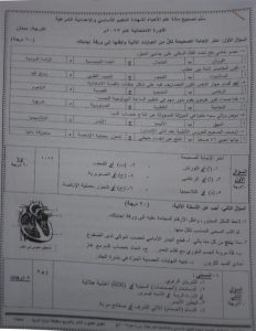 سلم تصحيح العلوم تاسع 2023