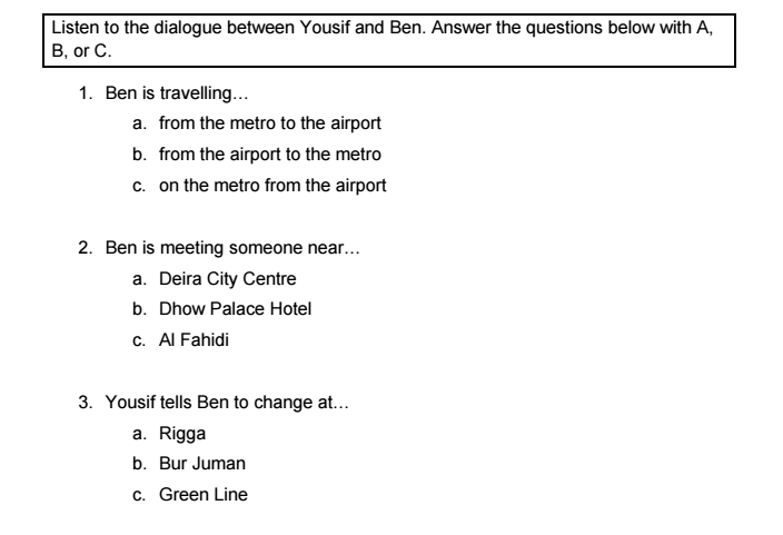 grade7 term2 sample listening and speaking      