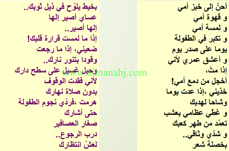 عربي نوطة دروس وتطبيقات نحوية 