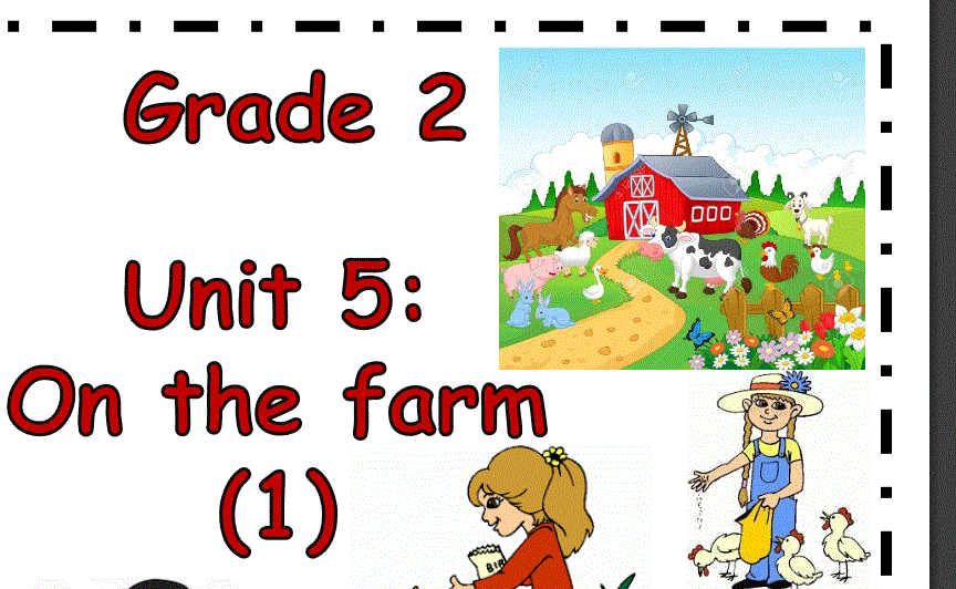 grade2 unit 5 on the farm English Post image of grade2 unit 5 on the farm English