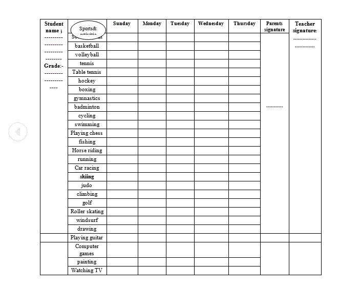 English and sport grade 2 Post image of English and sport grade 2