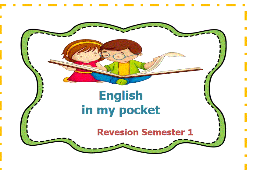 English in my pocket revision semester 1 Post image of English in my pocket revision semester 1