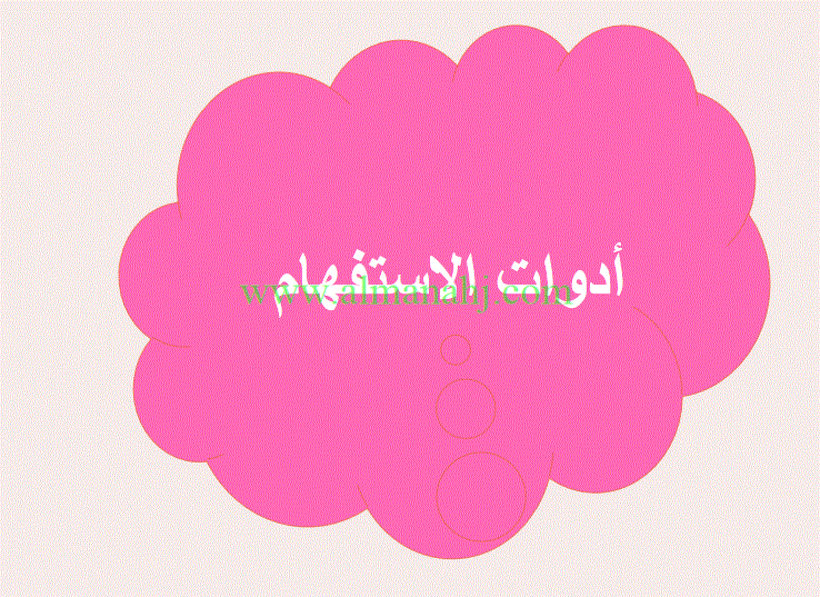 Post image of ورقة عمل اللغة العربية ادوات الاستفهام الصف الثالث