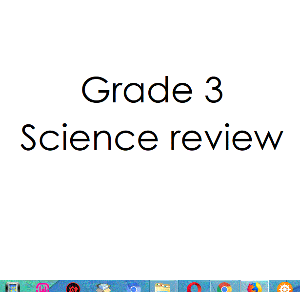 science review grade 2 term 1 Post image of science review grade 2 term 1