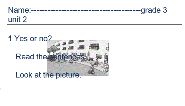 English revision unit 2 grade 3 Post image of English revision unit 2 grade 3