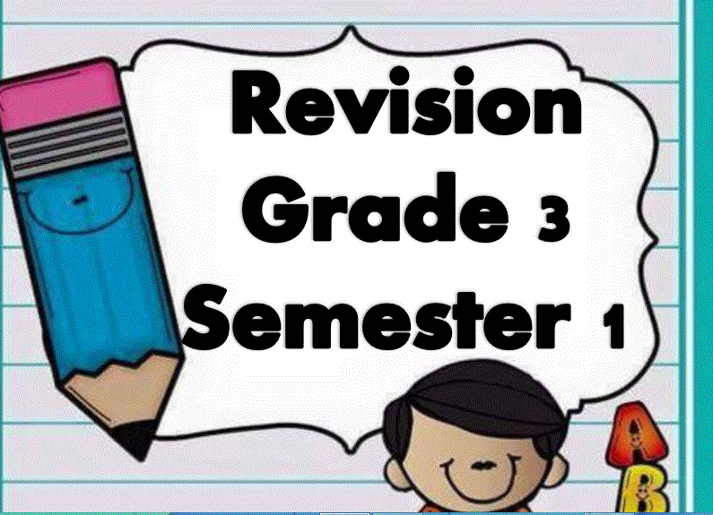 full English revision grade 3 term 1 Post image of full English revision grade 3 term 1