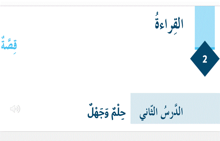 Post image of اللغة العربية الدرس الثاني حلم و جهل الصف السادس