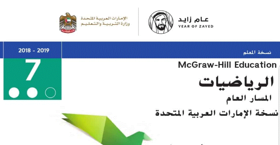 الرياضيات المتكاملة الصف السابع الرياضيات Post image of الرياضيات المتكاملة الصف السابع الرياضيات