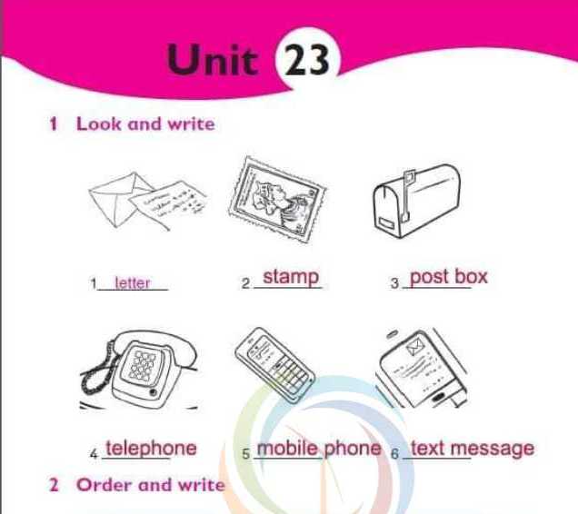 حل الوحدة 23 اللغة الانكليزية الصف الخامس 